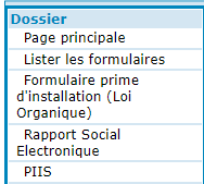 Lister les formulaires